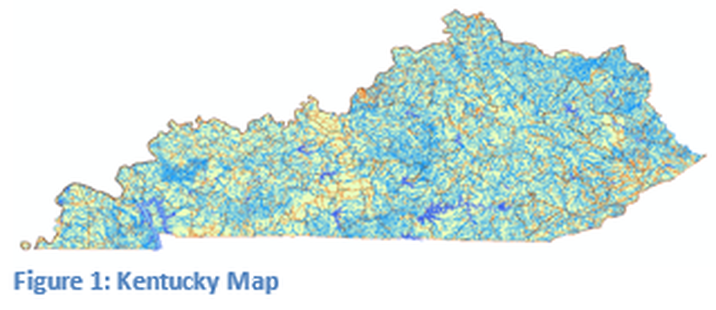 Figure  1: Kentucky Map