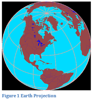 Figure 1: Earth Projection