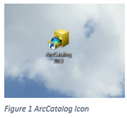 Figure  1: ArcCatalog Icon