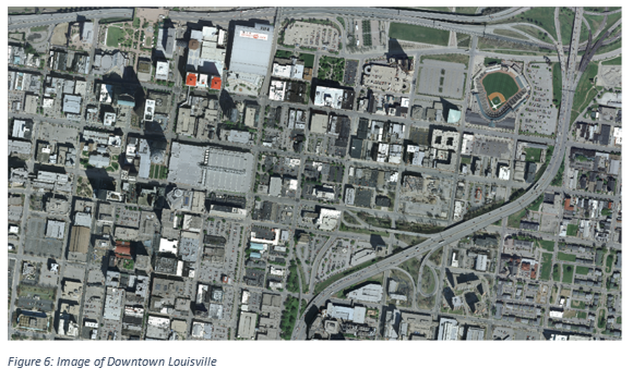 Figure 6: Image of Downtown Louisville